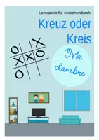Vorschau - Spiele - Kreuz oder Kreis- ma chambre: Lernspiel Anfangsunterricht - Deckblatt