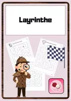 Vorschau - Arbeitsblätter - Rätsel für Vertretungsstunden / Vertretung / Labyrinth - Seite 1