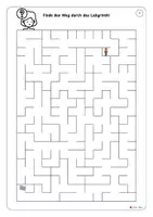 Vorschau - Arbeitsblätter - Rätsel für Vertretungsstunden / Vertretung / Labyrinth - Seite 3