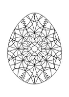 previzualizare - Desene mandala cu ouă de paști - Pagina 3