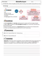 Vorschau - Arbeitsblätter - Materialpaket Versuche Enzyme - Deckblatt