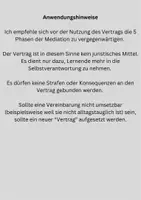 Vorschau - Anderer Materialtyp - Mediationsvertrag bei Konflikten in der Schule (Mediation) - Seite 1