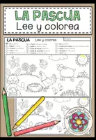 Vista previa - Hojas de trabajo - LA PASCUA - Lee y colorea (2 niveles de diferenciación) - Portada