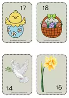 Vorschau - Arbeitsblätter - Rechenspaziergang ZR bis 20 - Subtraktion & Addition - Ostern - Seite 3