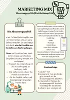 Vorschau - Arbeitsblätter - Marketing Mix - anhand des SmartX (Gruppenpuzzle) - Deckblatt