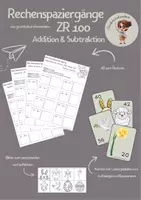 Vorschau - Arbeitsblätter - Rechenspaziergang ZR 100 - Addition & Subtraktion - Ostern - Deckblatt