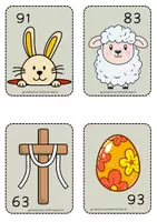 Vorschau - Arbeitsblätter - Rechenspaziergang ZR 100 - Addition & Subtraktion - Ostern - Seite 2
