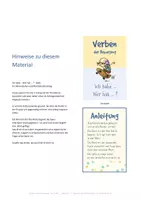 Vorschau - Spiele - VERBEN der Bewegung - Lesespiele - Ich habe ... Wer hat ...? Spiel - Kettenreaktion - für Hörverstehen, Wortschatztraining, Lesen und Verstehen - Seite 1
