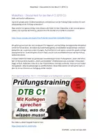 Vorschau - Unterrichtsreihen - Lernen mit Uwe: Deutsch-Test für den Beruf C1 Sprechen II mit Kollegen sprechen - Deckblatt