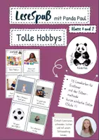 Vorschau - Fördermaterial/Inklusion - Tolle Hobbys, Lesekarten für Erstleser (Silbenmethode), Nr. 004 - Deckblatt