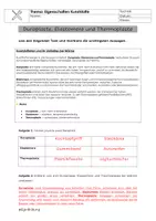 Vorschau - Arbeitsblätter - Arbeitsblatt Kunststoffe (Duroplaste, Elastomere, Thermoplaste) - Seite 1