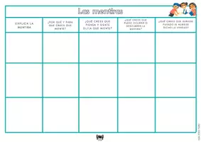Vista previa - Hojas de trabajo - MATERIAL MENTIRAS - página 1
