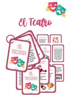 Vista previa - Unidades / Secuencias / Situaciones de Aprendizaje - Llavero con información del Teatro (elementos, tipos...) - Portada