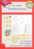 Vorschau - Arbeitsblätter - Buchstabeneinführung Ch ch - Deckblatt