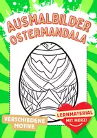Vorschau - Arbeitsblätter - Kunst Ostermandalas Ausmalbilder Oster-Mandala Bilder Malbuch ausmalen - Deckblatt