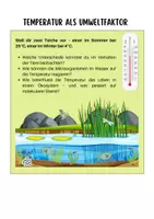 Vorschau - Arbeitsblätter - Abiotische Faktoren: Temperatur, RGT-Regel & Brownsche Molekularbewegung - Seite 1