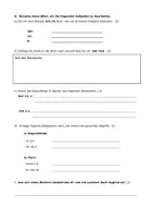 Vorschau - Arbeitsblätter - Klassenarbeit_Bibelkunde - Seite 1