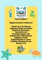 Vorschau - Arbeitsblätter - Pauker Englisch (Jg.5-6) – Magical Creatures entdecken! - Deckblatt