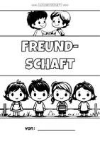 Vorschau - Arbeitsblätter - Freundschaft: Arten, Werte und gemeinsames Wachsen - Seite 1