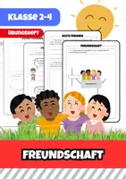 Vorschau - Arbeitsblätter - Freundschaft: Arten, Werte und gemeinsames Wachsen - Deckblatt