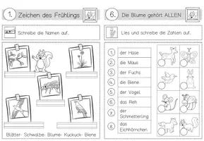 Vorschau - Unterrichtsreihen - Lesebegleitheft: „Der Blumenretter“ (Deutsch Frühling Grundschule Klasse 1) - Seite 3