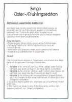 Vorschau - Spiele - Bingo Ostern Frühling DaZ DaF Grundschule Sek I - Seite 1