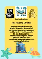 Vorschau - Arbeitsblätter - Pauker Englisch (Jg.5–6) – Reise durch die Zeit - Deckblatt