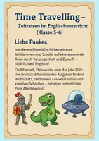 Vorschau - Arbeitsblätter - Pauker Englisch (Jg.5–6) – Reise durch die Zeit - Seite 1