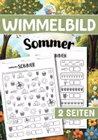 Vorschau - Arbeitsblätter - Wimmelbild - Sommer - Deckblatt