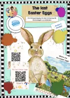 Vorschau - Bildkarten - Hörspaziergang zu Ostern "The lost Easter Eggs" - Deckblatt