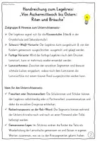 Vorschau - Mal- und Bastelvorlagen - Aschermittwoch, Karwoche & Ostern Klasse 3-6 Legekreis: Riten & Bräuche - Seite 2