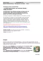 Vorschau - Klassenarbeiten - Klassenarbeit - Handyverbot auf Klassenfahrt - Smartphoneverbot Argumentation argumentierendes Schreiben - Seite 1