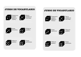 Vorschau - Spiele - Juego de vocabulario - Deckblatt
