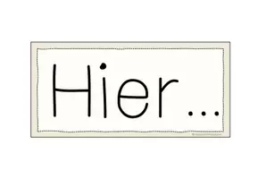 Vorschau - Poster - Türdekoration „Hier ..." (Zusammenhalt / positive Affirmationen / Growth Mindset) - Seite 1
