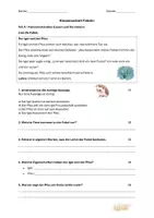 Vorschau - Arbeitsblätter - Klassenarbeit Fabeln Klasse 5/6 - Seite 1