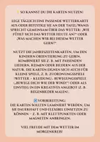 Vorschau - Bildkarten - Wetter & Jahreszeiten – Morgenkreiskarten für den Kindergarten - Seite 1