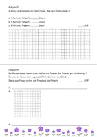 Vorschau - Klassenarbeiten - Klasse 3 KA halbschriftliche Multiplikation + Division, Geld - Seite 1