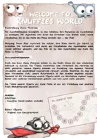 Vorschau - Fördermaterial/Inklusion - Knuffies „Superheldenplan“ Individueller Arbeitsplan - Seite 1