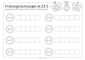 Vorschau - Spiele - Frühling Kleine Werkstatt für den Kindergarten & die Vorschule - Seite 1