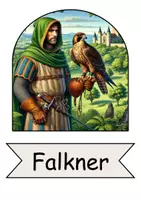 Vorschau - Arbeitsblätter - Berufe im Mittelalter - Der Falkner - Seite 2
