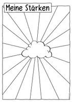 Vorschau - Arbeitsblätter - Kreativprojekt: Meine Stärken / Löwe + Bonus: 200 Stärkenliste - Seite 3