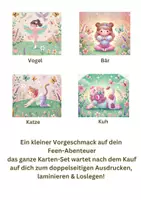 Vorschau - Spiele - Kinderyoga Karten – Feen-Yoga Set Mitmachkarten - Seite 2