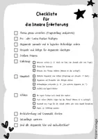 Vorschau - Arbeitsblätter - Checkliste für die lineare Erörterung Klasse 7 und 8 - Seite 3