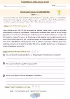 Vorschau - Arbeitsblätter - Gruppen- und Stationenarbeit Präsidialkabinette und das Ende der Republik - Deckblatt