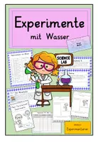 Vorschau - Arbeitsblätter - Materialpaket: Experimente mit Luft, Feuer und Wasser - Forscherheft - Seite 1