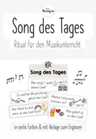 Vorschau - Präsentationen/Tafelbilder - Song / Lied des Tages - Ritual Musikunterricht - Deckblatt
