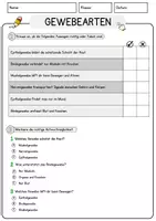 Vorschau - Arbeitsblätter - Gewebearten Biologie Arbeitsblätter mit Lösungen Lesetext - Seite 2