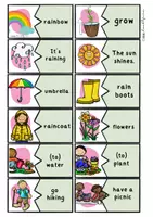 Vorschau - Arbeitsblätter - Sparpaket Englisch: Frühlings-Wortschatz mit interaktiver PDF | Spring | Vokabelblatt & Tafelkarten - Seite 2