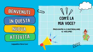 anteprima - Flashcard - Com'è la mia voce- Autoregolazione, Logopedia e Voce - Pagina 1