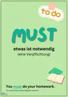 Vorschau - Poster - MODAL VERBS (must, mustn't, should, shouldn't, needn't) - Seite 1